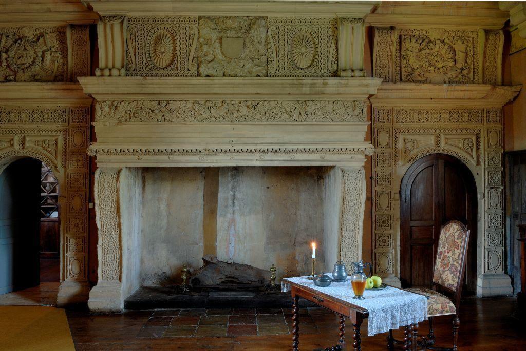 Chateau De Lanquais住宿加早餐旅馆 外观 照片